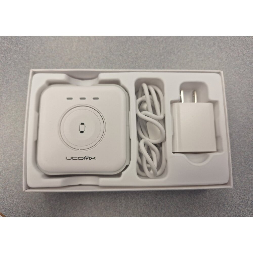 UComx Nano 3 In 1 Wireless Charger  iPhone, Magnetic Foldable White New In Box